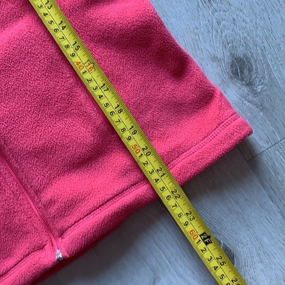 Vineyard Vines Pink Full Zip Fleece Vest Sz XXS - Picture 5 of 13